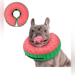NWT Small (7-9.5”) Inflatable After Surgery Post-op Cone / Collar